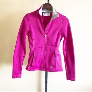 SPYDER Jewel Full Zip Mid Weight Core Pink XS